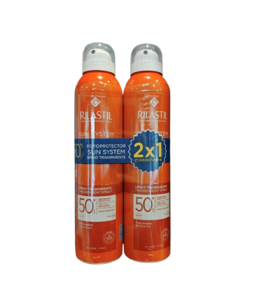 RILASTIL SOLAR F50+ SPRAY TRANSP 200 ML PROMO 2X1