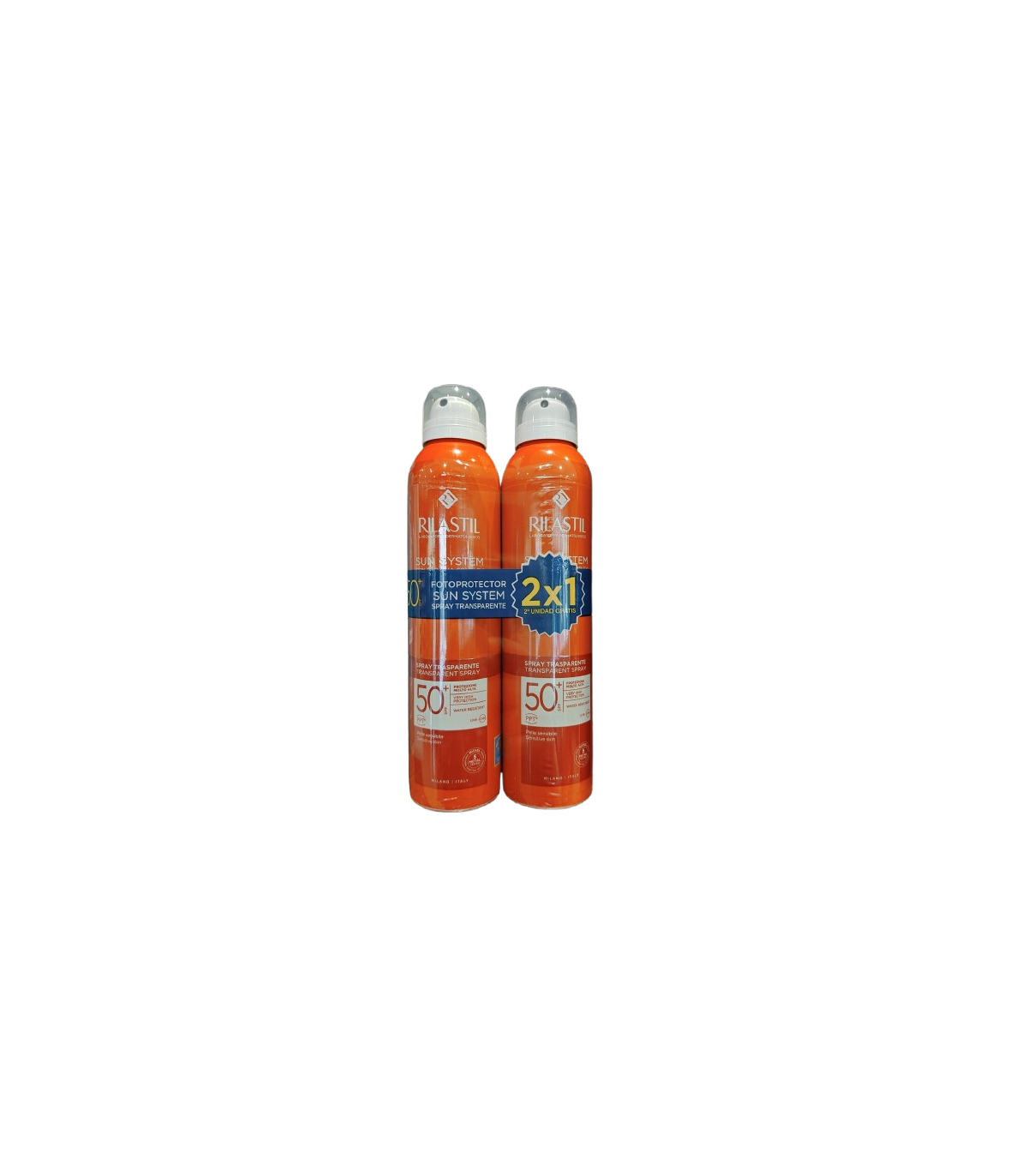 RILASTIL SOLAR F50+ SPRAY TRANSP 200 ML PROMO 2X1
