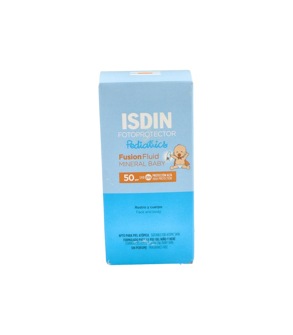 ISDIN SOLAR PEDIATRICS F50+ FUSION FLUID MINERAL 50 ML