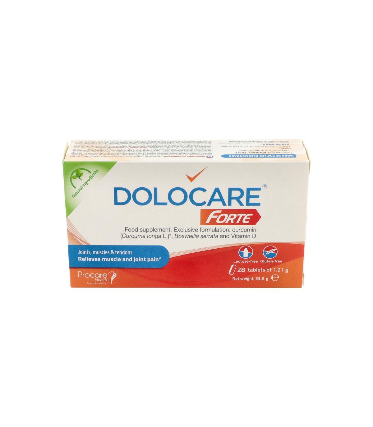 DOLOCARE FORTE 28 COMPRIMIDOS