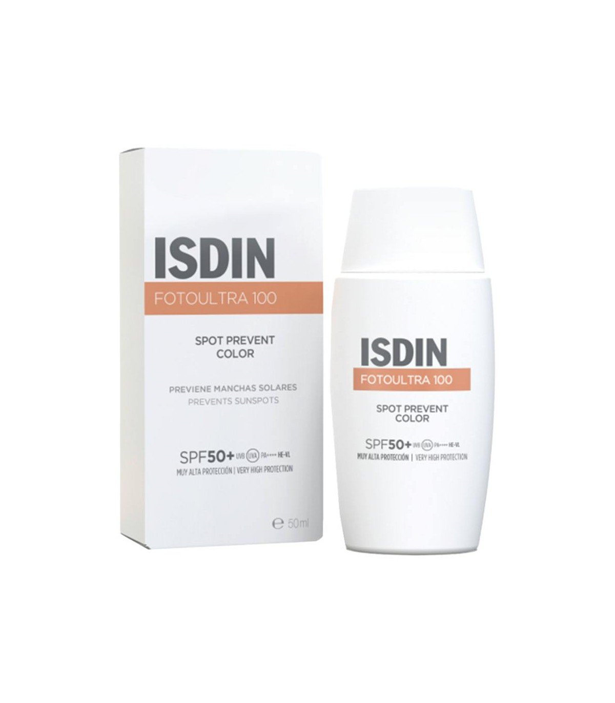 ISDIN FOTOPROT FOTOULTRA 100 F50+ FUSION FLUID SPOT PREVENT COLOR 50 ML
