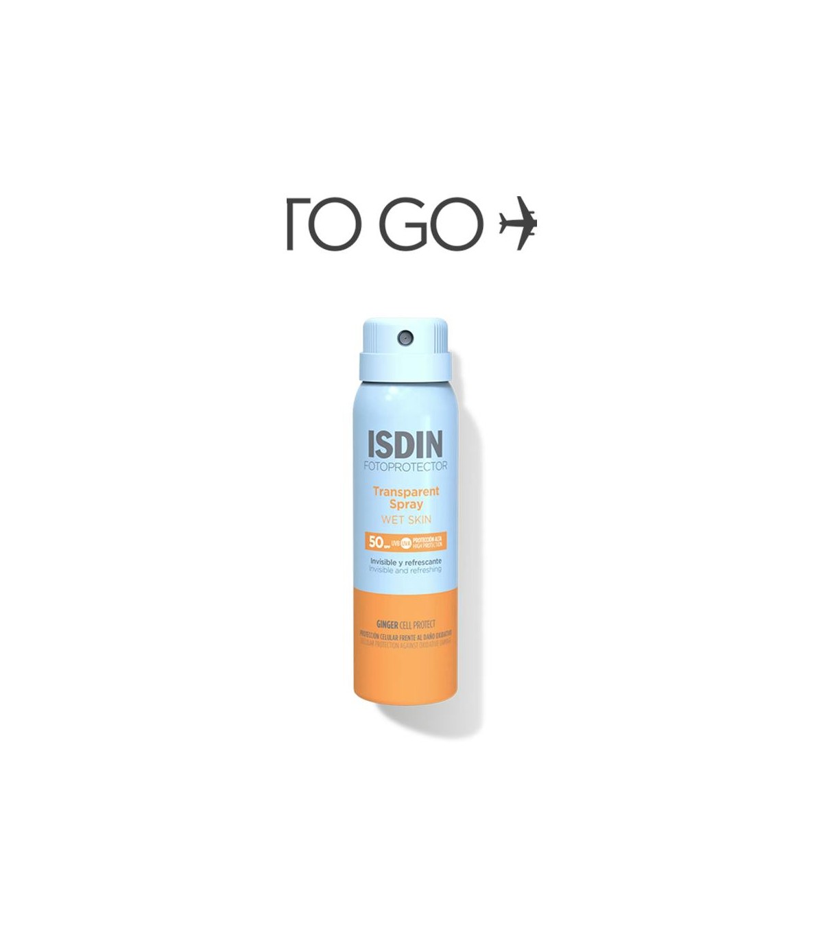 ISDIN FOTOPROTECTOR TRANSPARENT WET SKIN F50+ SPRAY 100 ML