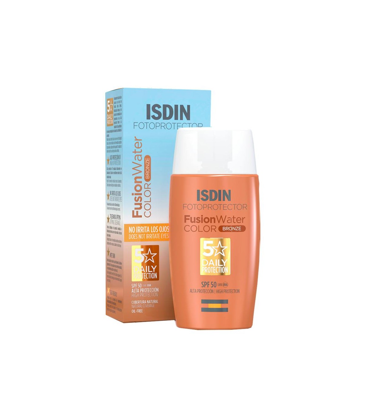 FOTOPROTECTOR ISDIN F50 FUSION WATER COLOR 50 ML BRONZE