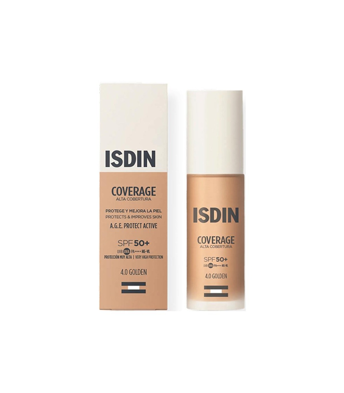 ISDIN COVERAGE F50 N-4 GOLDEN 30 G