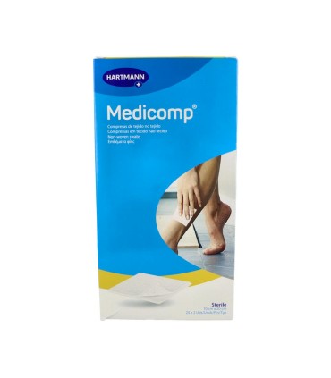 MEDICOMP COMPR ESTER NON WOVEN 10X20 CM 50 UNI (25 SOBRES 2 UNI)