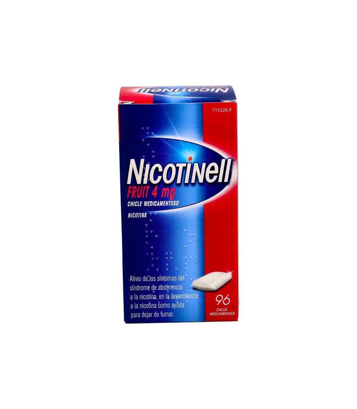 NICOTINELL FRUIT 4 MG 96 CHICLES MEDICAMENTOSOS