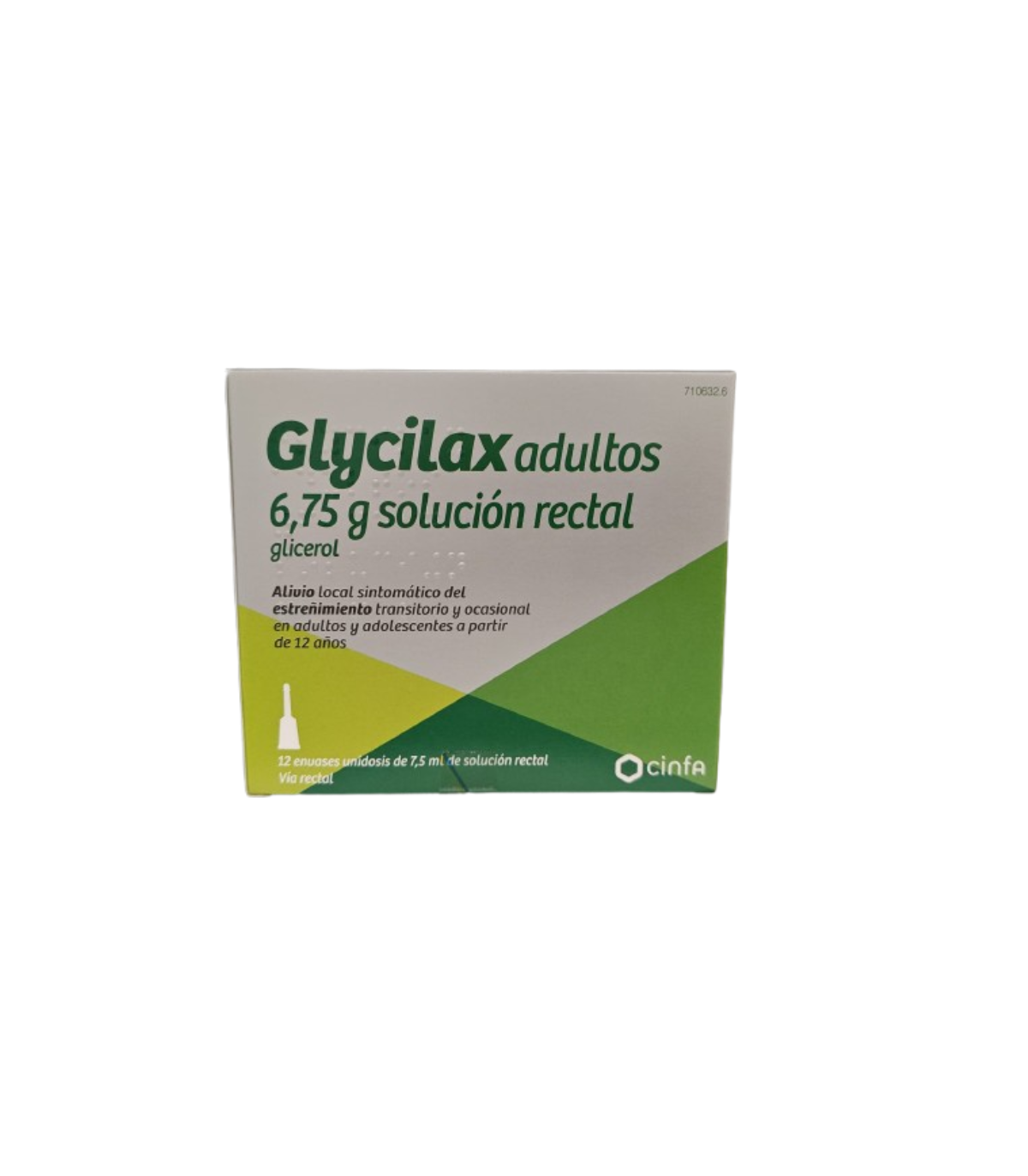 GLYCILAX ADULTOS 6,75 G SOL RECTAL 12 ENEMAS