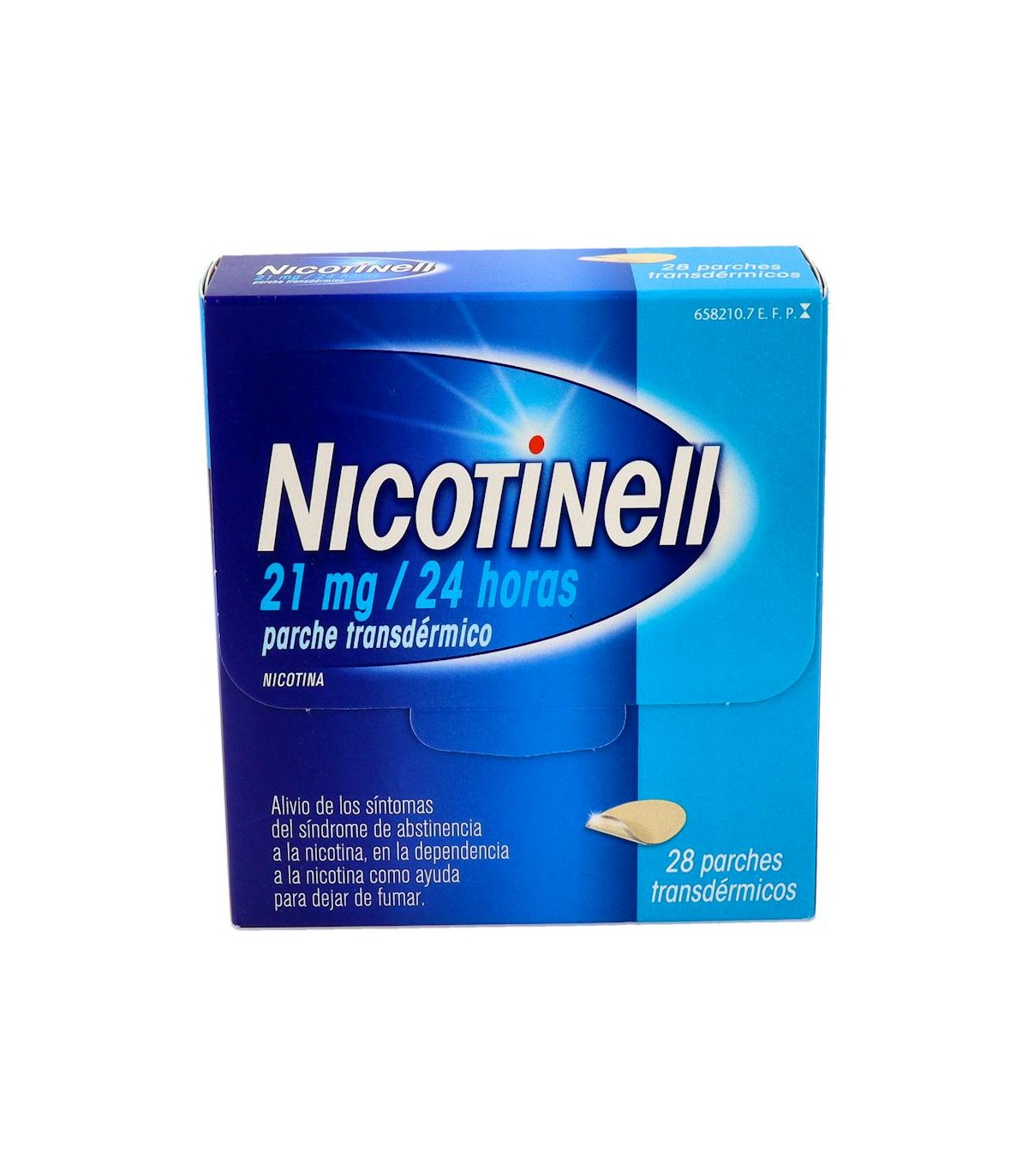 NICOTINELL 21 MG/24 H 28 PARCHES TRANSDERMICOS 52,5 MG