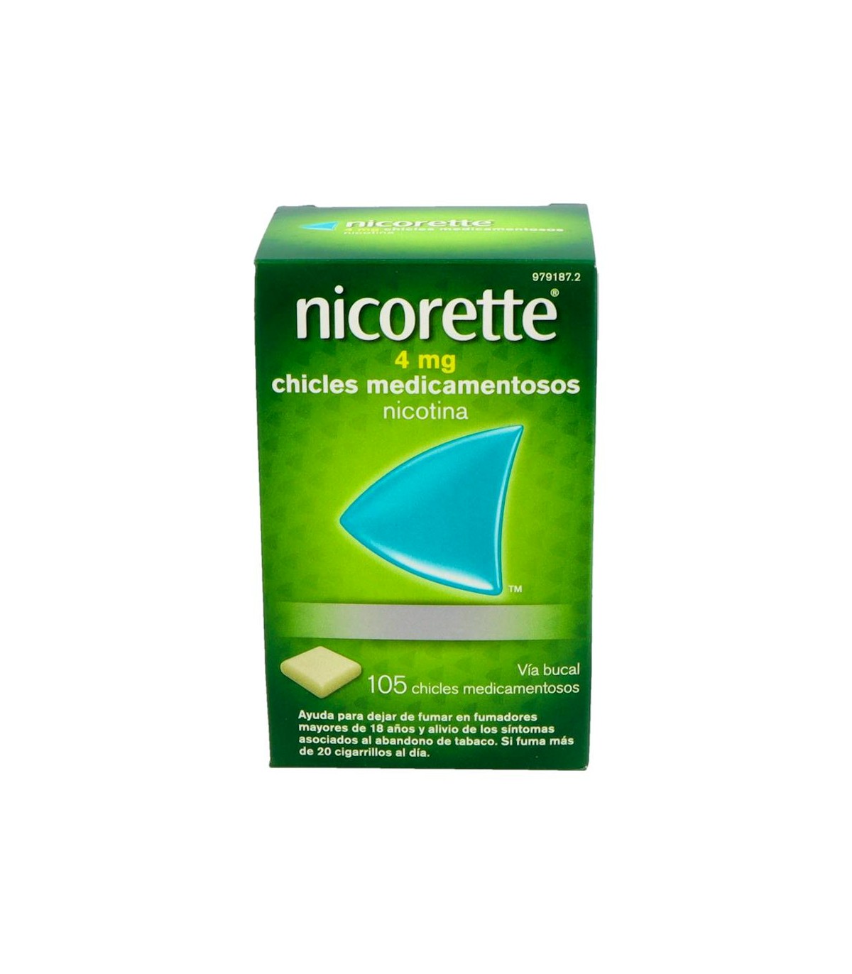 NICORETTE 4 MG 105 CHICLES