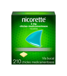 NICORETTE 2 MG 210 CHICLES