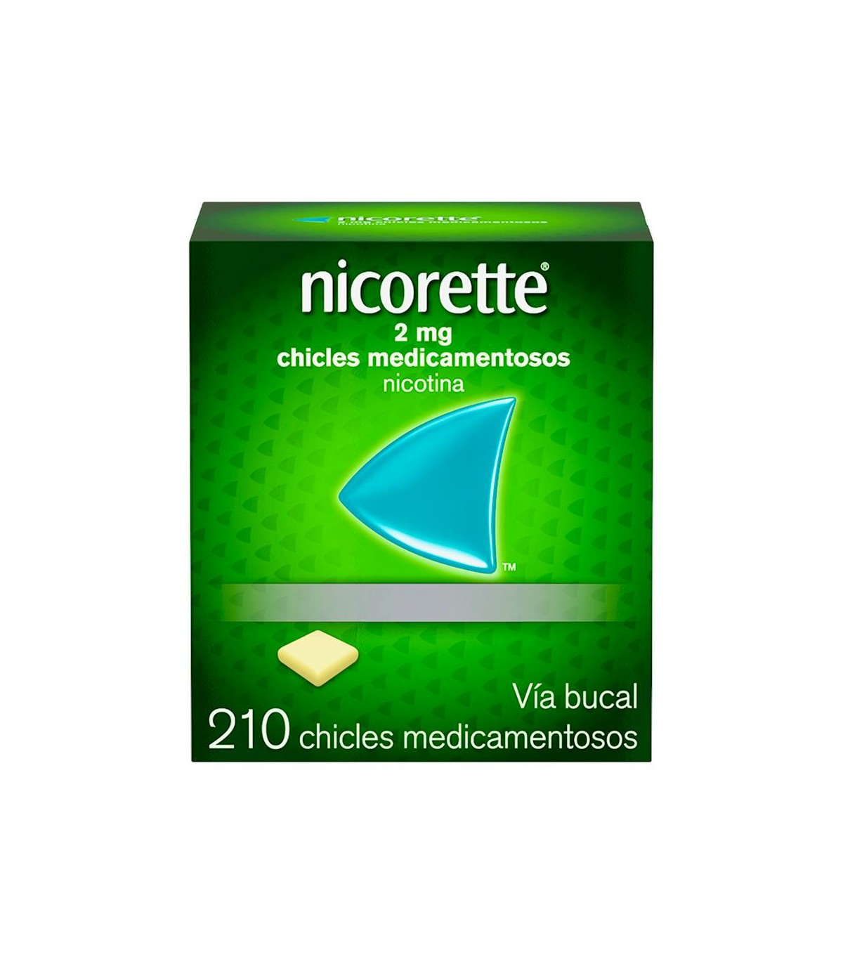 NICORETTE 2 MG 210 CHICLES