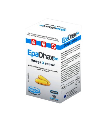 EPADHAX OMEGA 3 ACTIVO 1 G 90 CAPSULAS