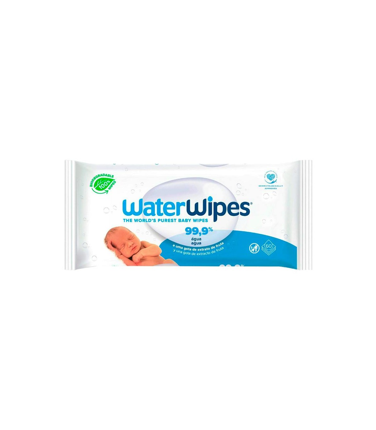 WATER WIPES 60 TOALLITAS
