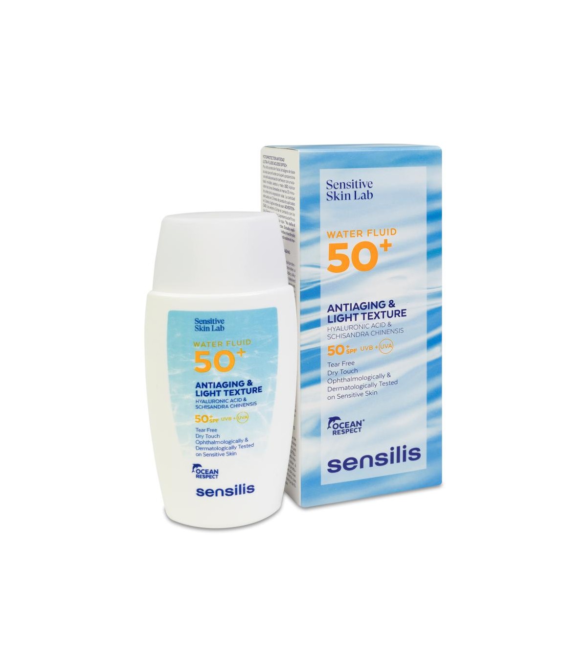 SENSILIS SOLAR WATERFLUID 50+ ANTIAGING LIGERA 40 ML