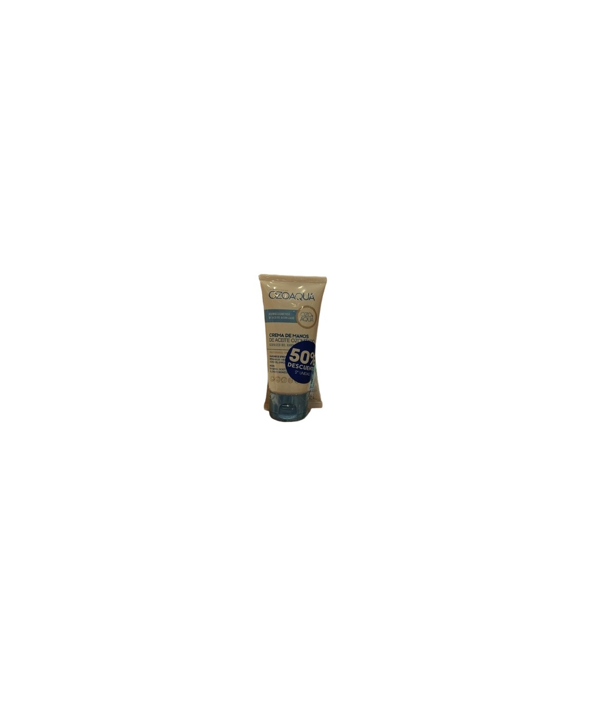 OZOAQUA CREMA MANOS OZONO 50 ML DUPLO 50% 2ª UNI