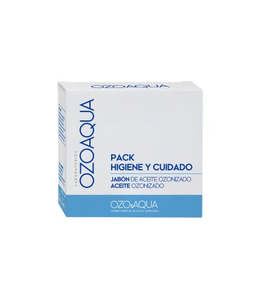 OZOAQUA PACK HIG CUIDADO AC OZONIZ 15 ML +  JABON AC OZONIZ 100 G