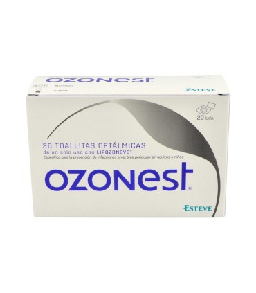 OZONEST 20 TOALLITAS OFTALMICAS