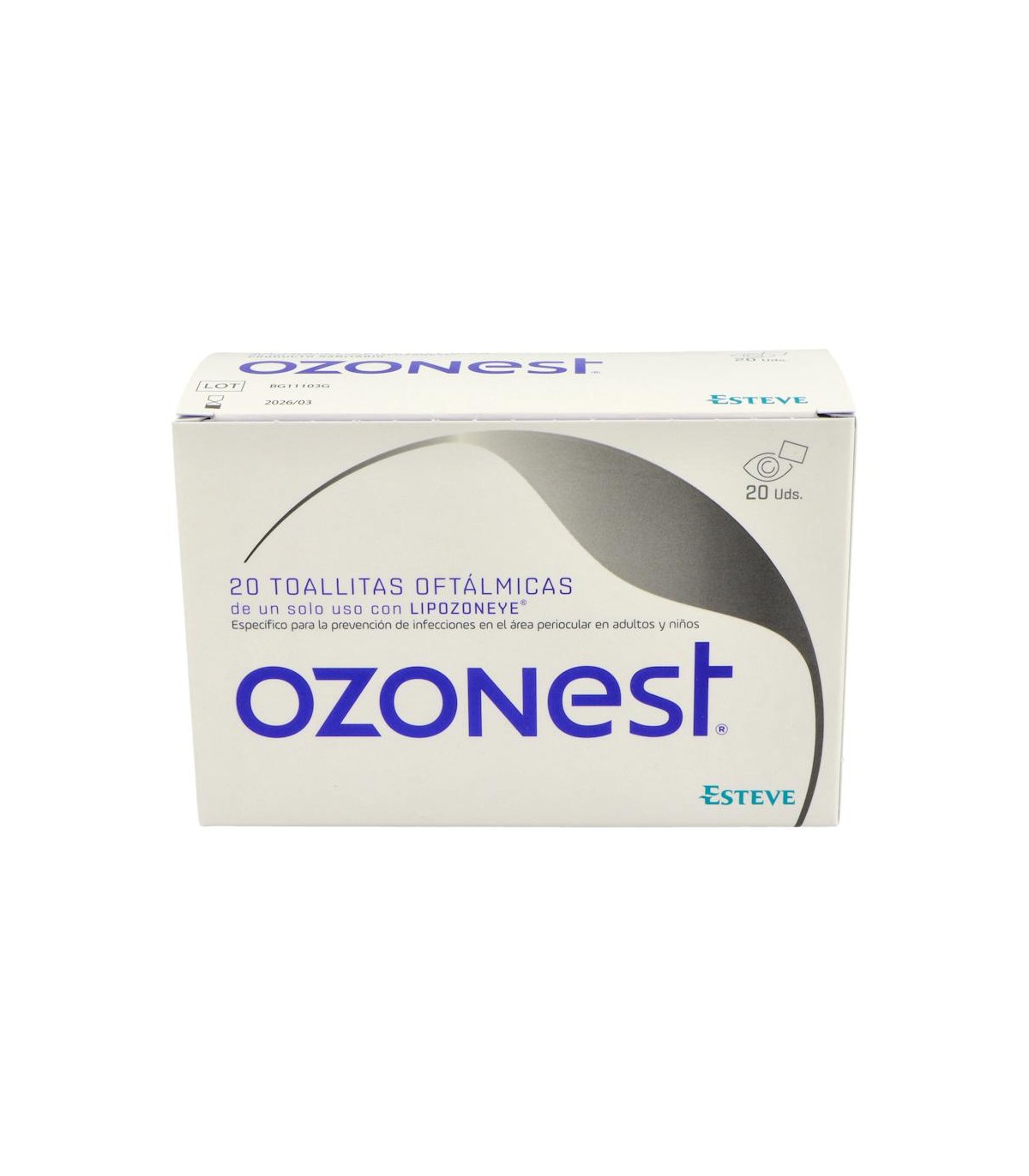 OZONEST 20 TOALLITAS OFTALMICAS