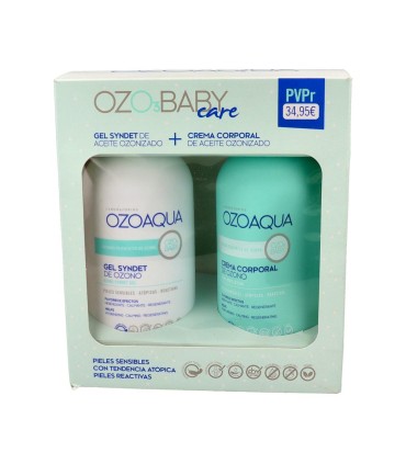 OZOBABY CARE PACK GEL SYNDET 500 ML + CREMA CORPORAL 500 ML