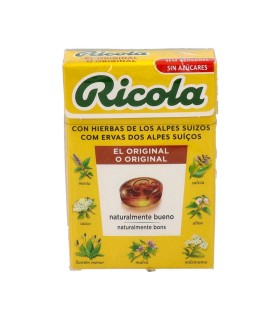 RICOLA CAJA CARAMEL HIERBAS SUIZAS S/AZUCAR