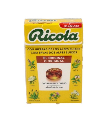 RICOLA CAJA CARAMEL HIERBAS SUIZAS S/AZUCAR