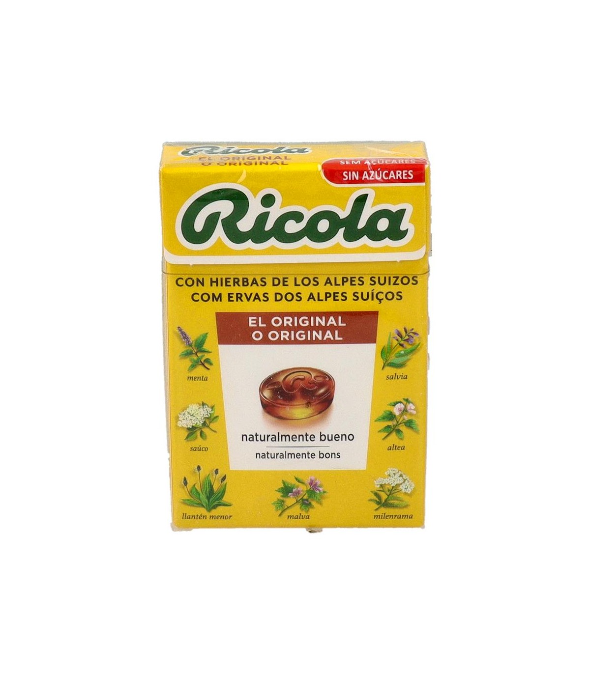 RICOLA CAJA CARAMEL HIERBAS SUIZAS S/AZUCAR