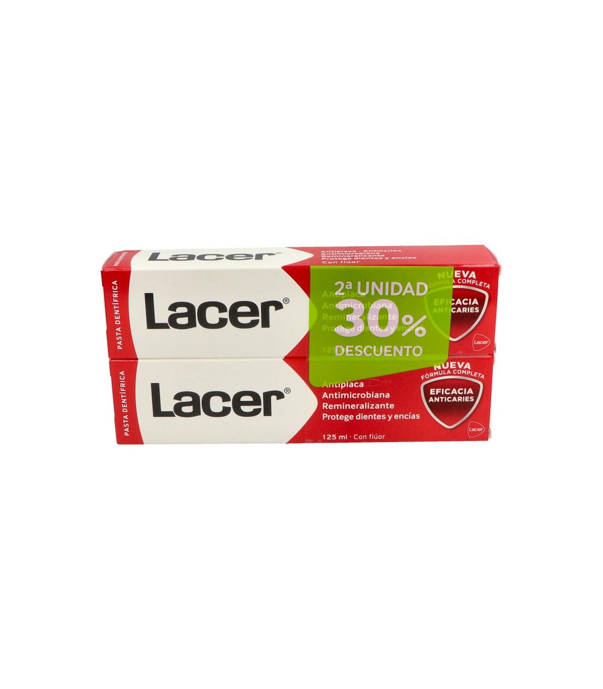 LACER PASTA DENTAL 250 PPM 125 ML DUPLO