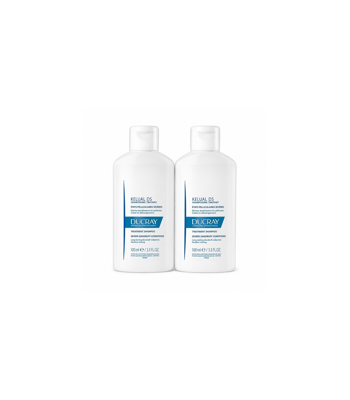 DUCRAY KELUAL CHAMPU DS 100 ML DUPLO