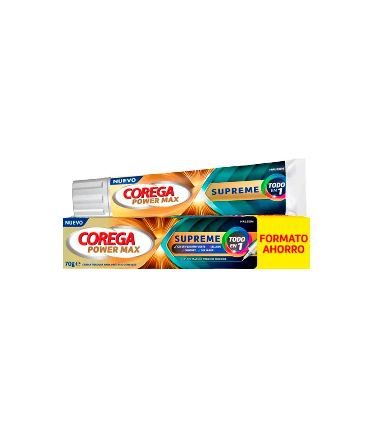 COREGA POWER MAX SUPREME TODO EN 1 TUBO 70 G
