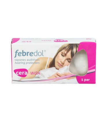 FEBREDOL TAPONES OIDOS CERA 2 UNI