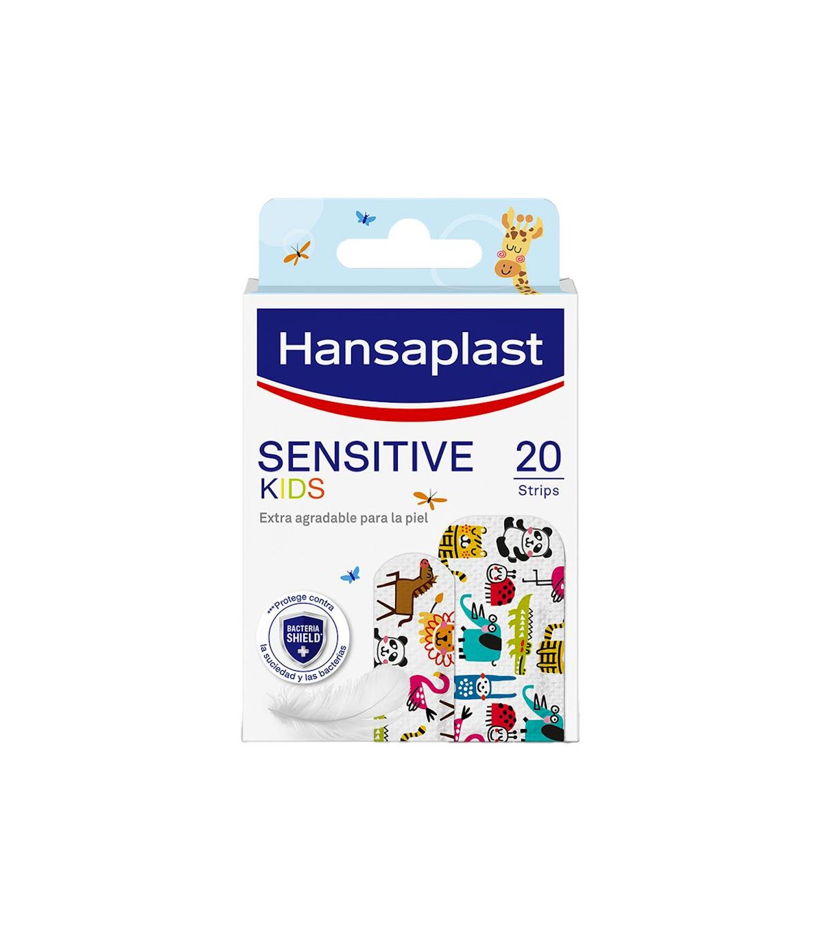 HANSAPLAST SENSITIVE INF 20 STRIPS ANIMALES 2 TAMAÑOS