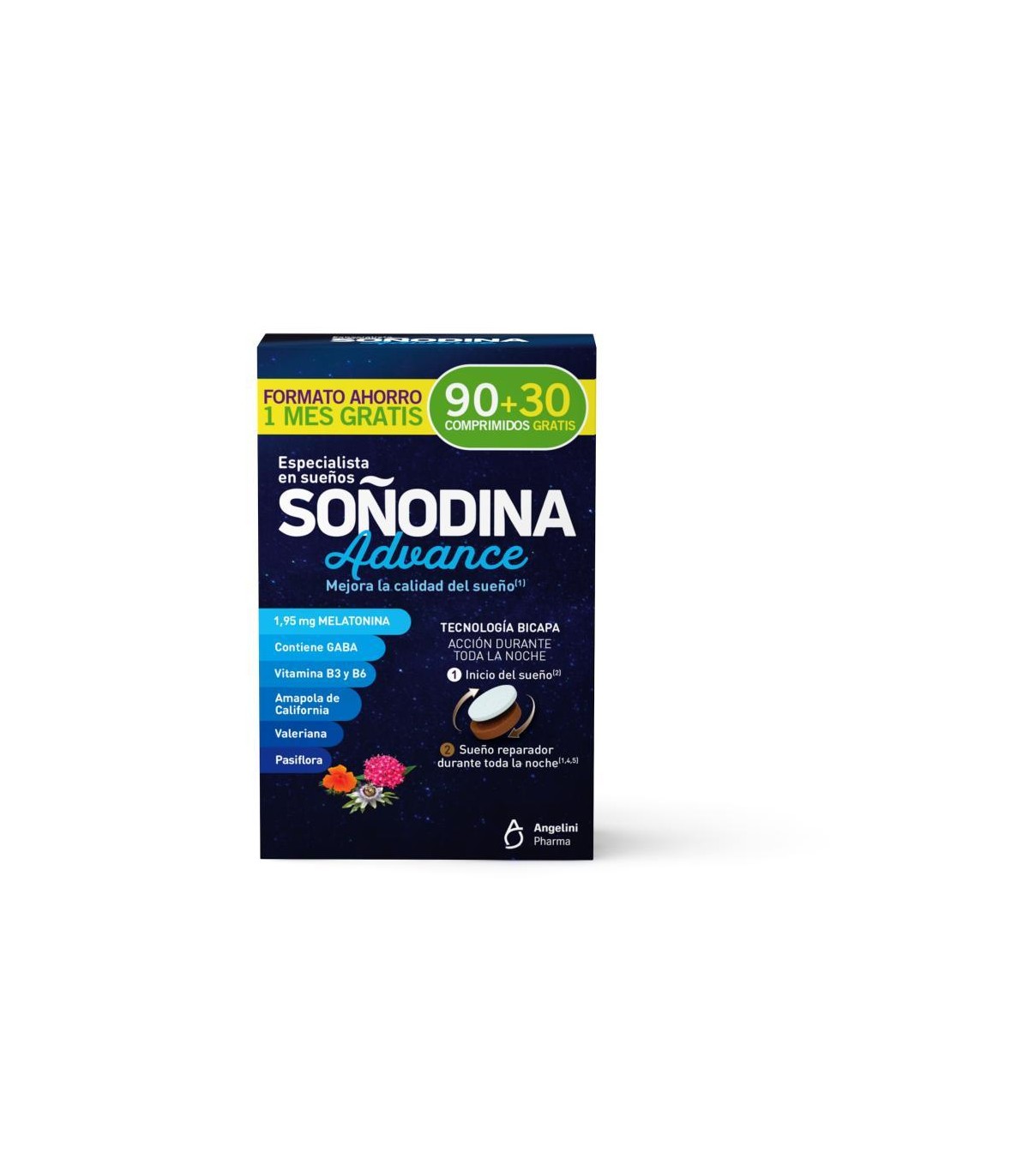 SOÑODINA ADVANCED 90+30 COMP BICAPA GRATIS