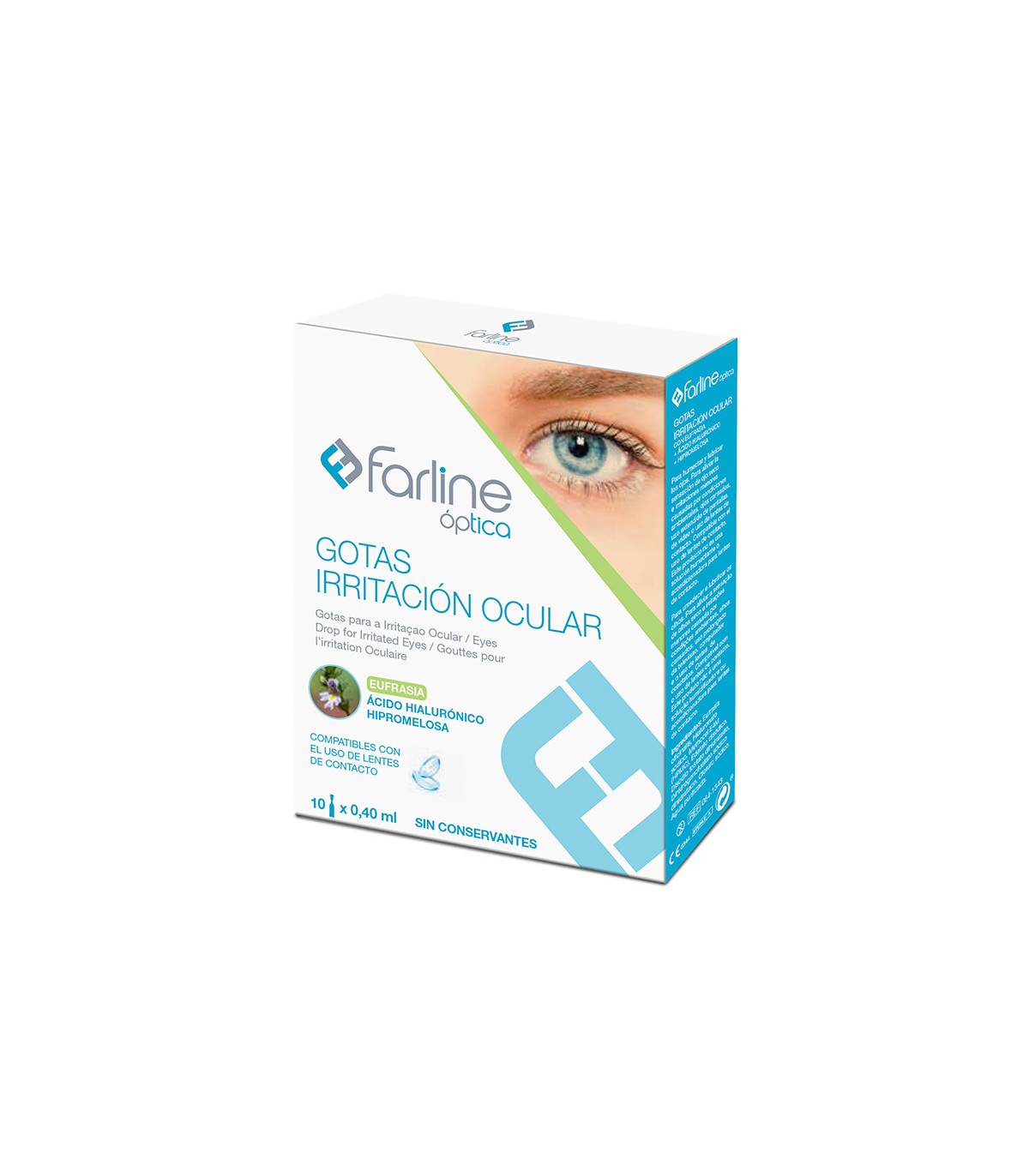 FARLINE IRRITACION OCULAR EUFRASIA GOTAS 10 MONODOSIS 0,4 ML