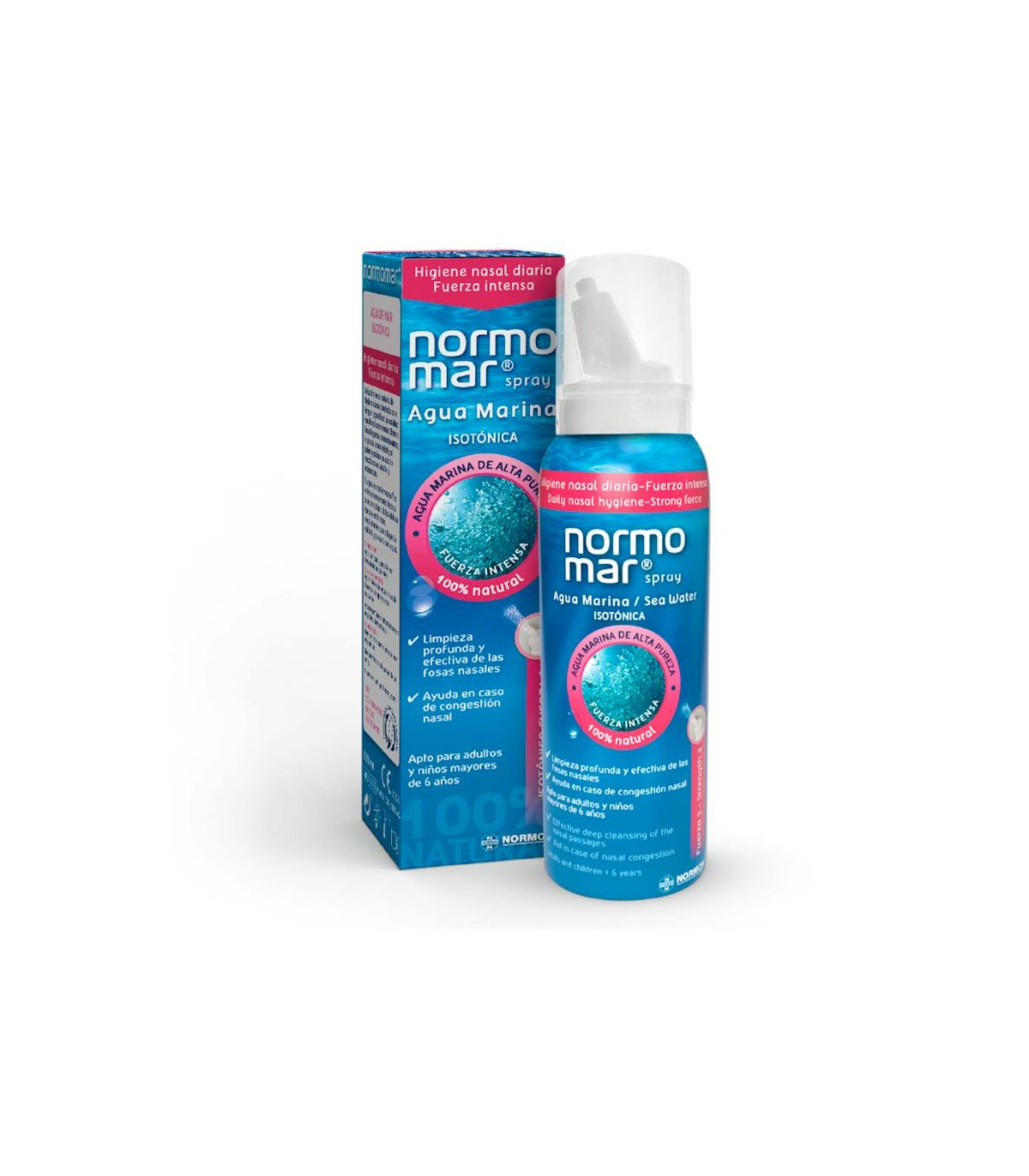 NORMOMAR NASAL F3 FUERZA INTENSA SPRAY 120 ML