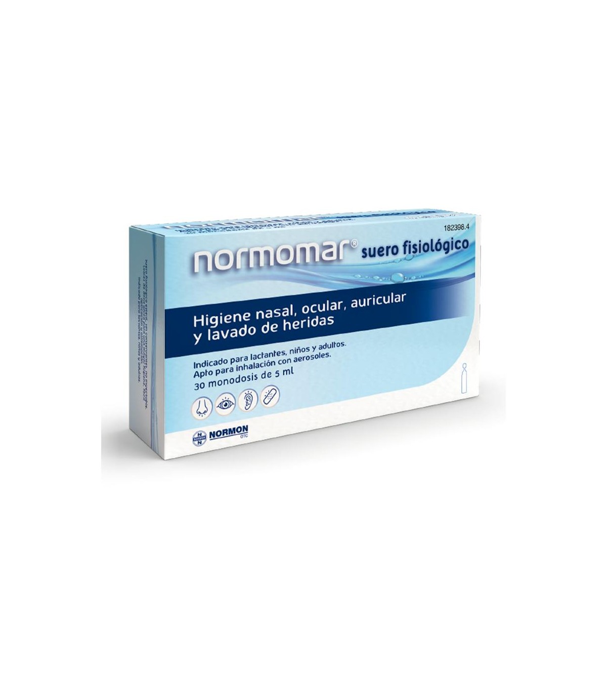 NORMOMAR SUERO FISIOLOGICO 30 MONODOSIS 5 ML