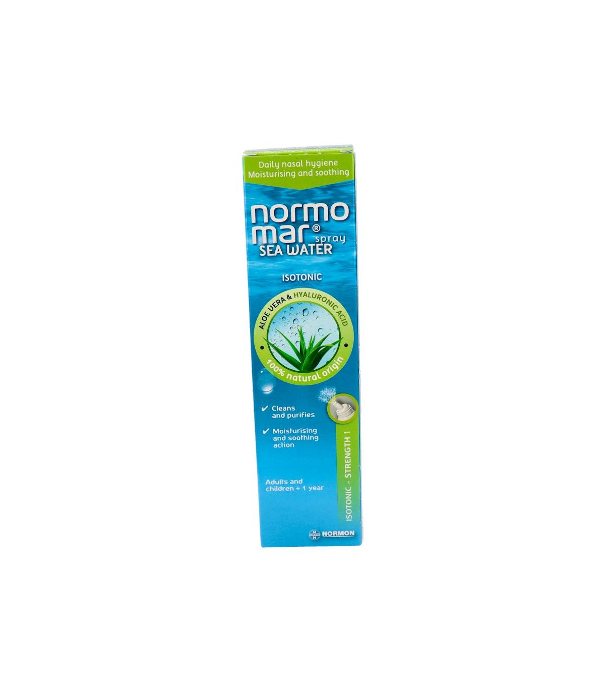 NORMOMAR AGUA MARINA F1 ISOTONICA ALOE SPRAY 120 ML
