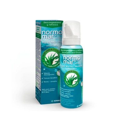 NORMOMAR NASAL DESCONG SPRAY ALOE VERA 120 ML