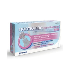 NORMOMAR SUERO FISIOLOGICO BEBE 30 AMPOLLAS 5 ML