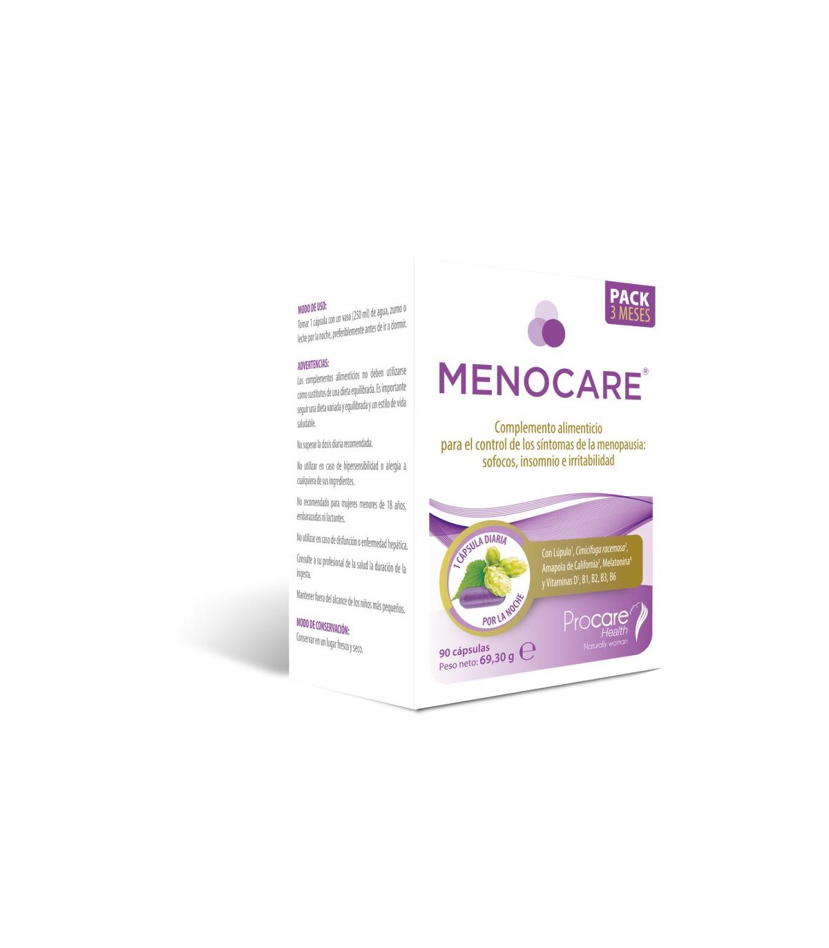 MENOCARE 90 CAPSULAS