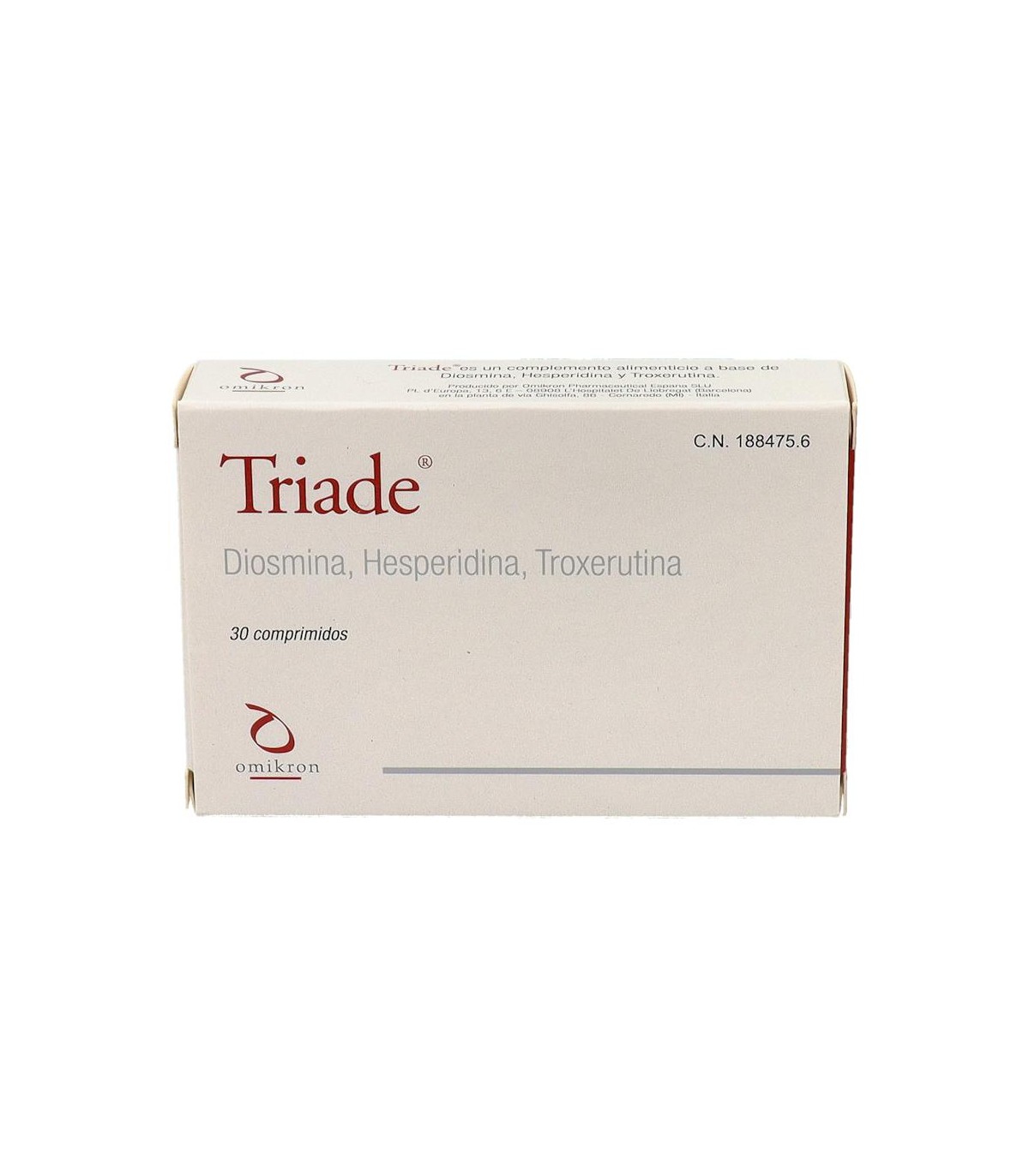 TRIADE 30 COMPRIMIDOS