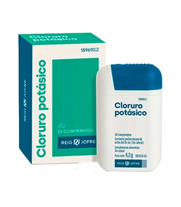 CLORURO POTASICO ORRAVAN 30 COMPRIMIDOS