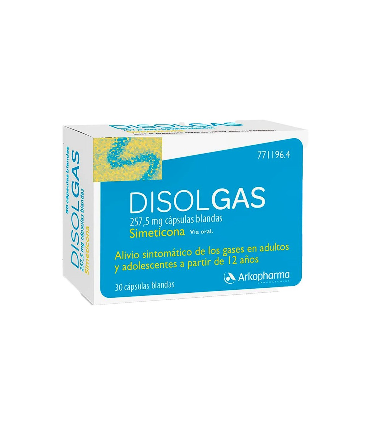 DISOLGAS 257,5 MG 32 CAPSULAS BLANDAS