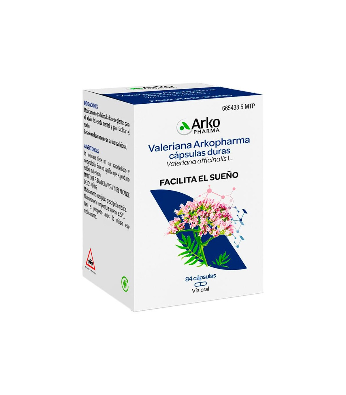 VALERIANA ARKOPHARMA 350 MG 84 CAPSULAS