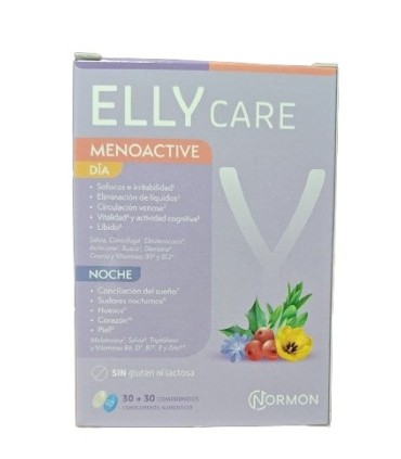 ELLYCARE MENOACTIVE 30 COMP BLANCOS + 30 COMP AZULES