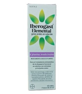 IBEROGAST ELEMENTAL GOTAS 20 ML