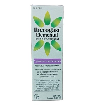IBEROGAST ELEMENTAL GOTAS 20 ML