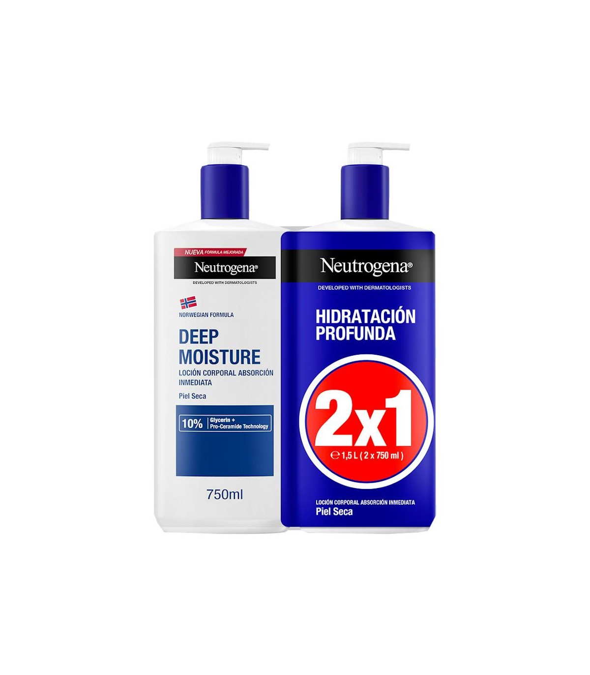 NEUTROGENA LOC CORP HIDRAT PROF 750 ML 2X1