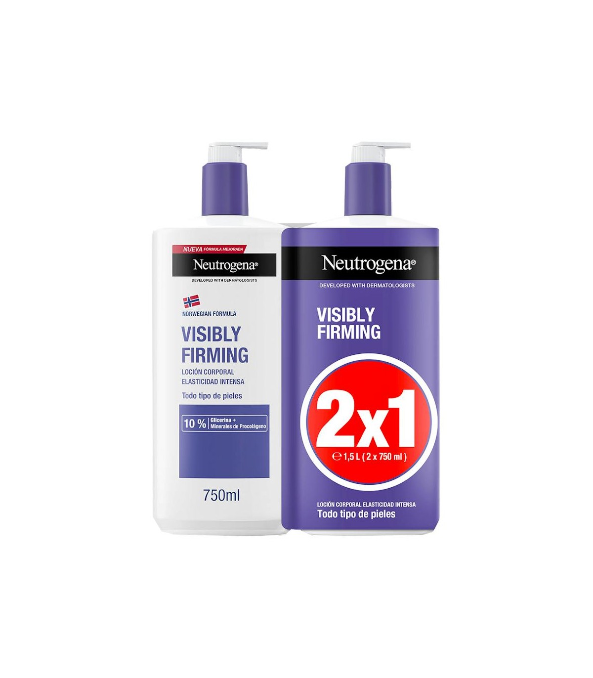 NEUTROGENA VISIBLY RENEW LOC CORP REAFIRM 750 ML DUPLO 2X1