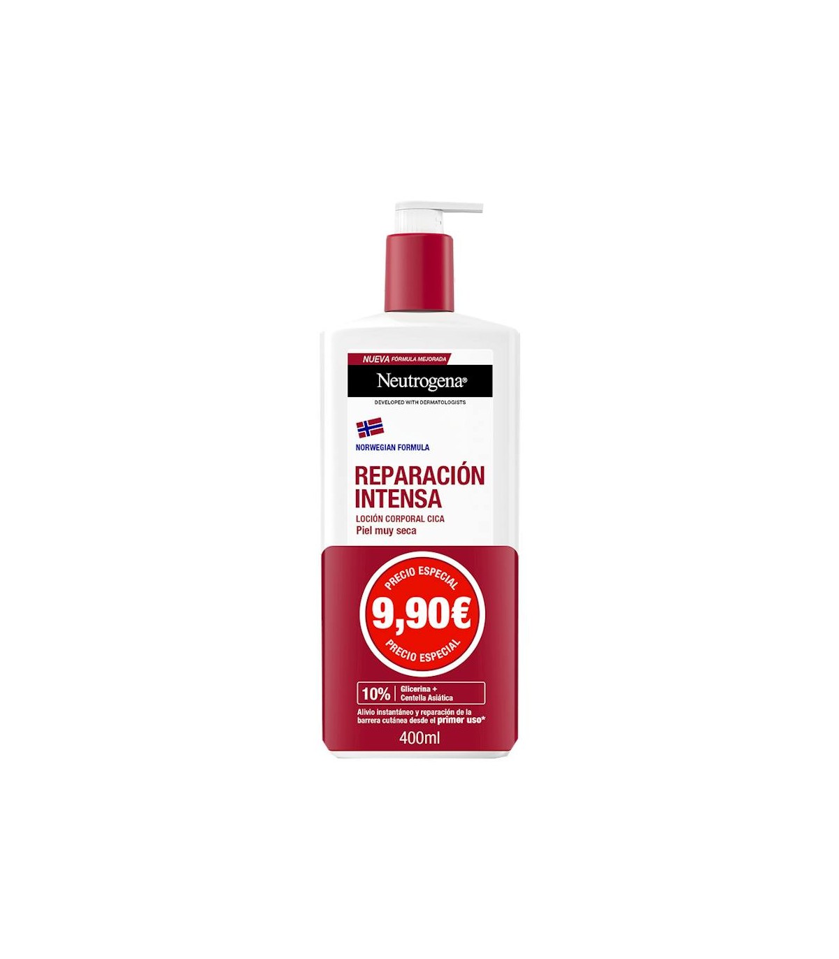 NEUTROGENA LOC CORP REPARACION INTENSA PIEL MUY SECA/RUGOSA 400 ML PACK PROMOCIONAL