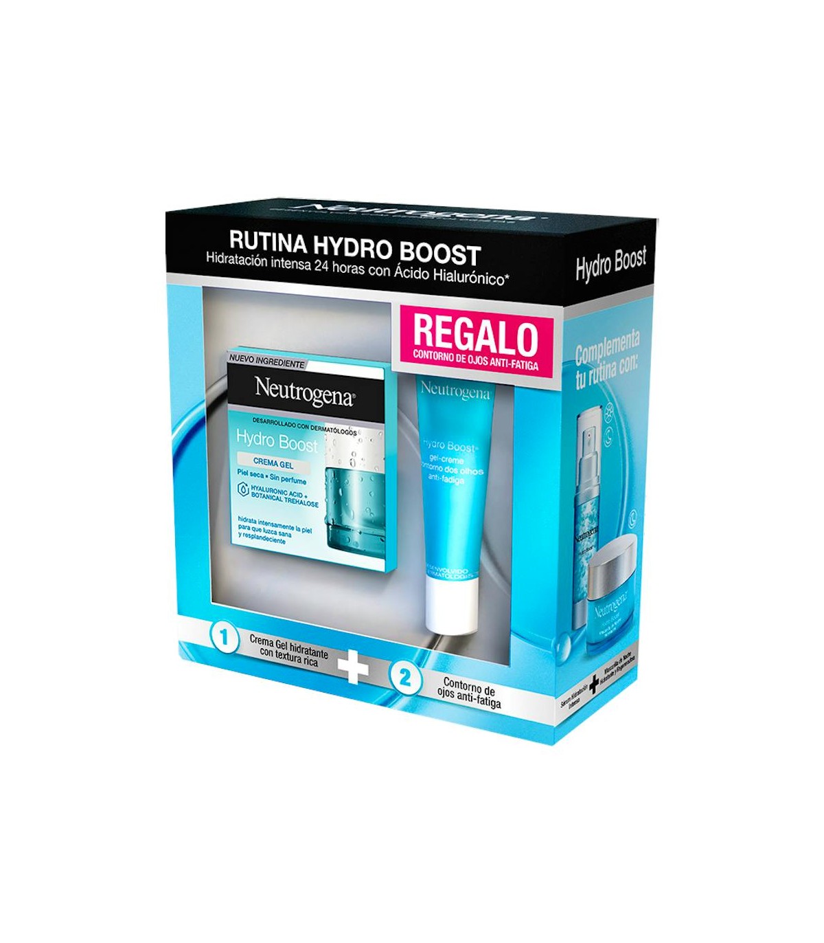 NEUTROGENA HYDRO BOOST CREMA GEL 50 ML + CONTORNO OJOS 15 ML PACK